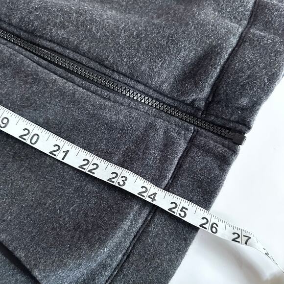 Lululemon Gray Full Zip Hooded Jacket - Women's Size 6 - Picture 4 of 9